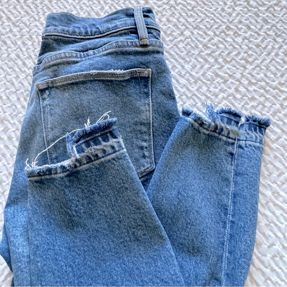 FRAME Le High Skinny Crop Jeans, Clarin, Rips Size 27 - Picture 16 of 16